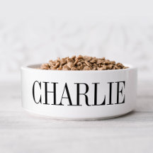 Charlie Classic Namn Monogram Hund