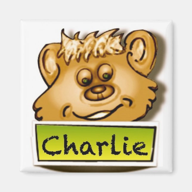 Charlie D. Hund Magnet (Framsidan)