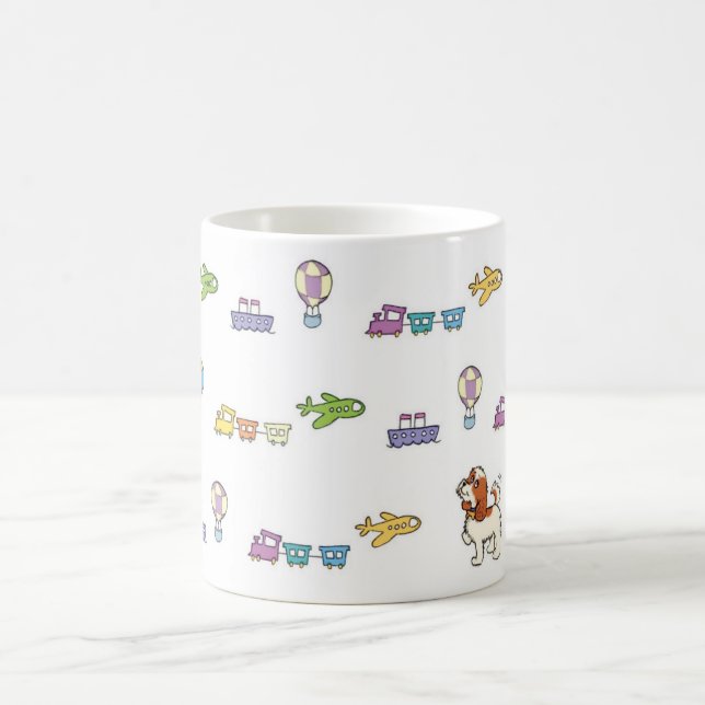 Charlie den stolt resor världsmuggen kaffemugg (Center)