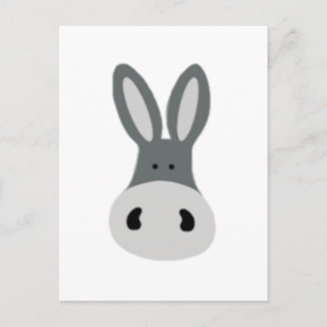 Charlie Donkey Vykort (Framsida)