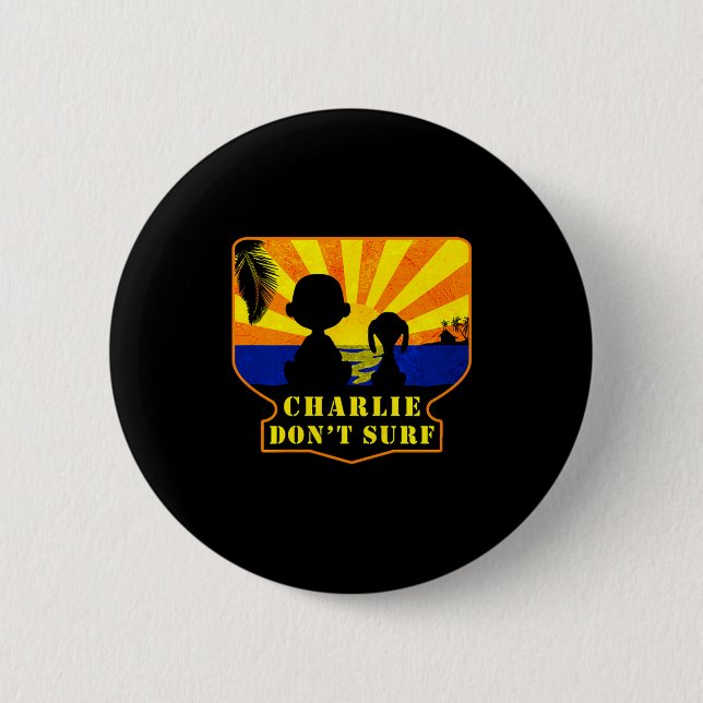 Charlie Don't Surf _ Funny Movie Premium  Knapp (Framsida)