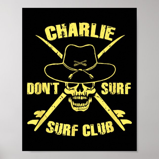 Charlie Don't Surf  Poster (Framsidan)