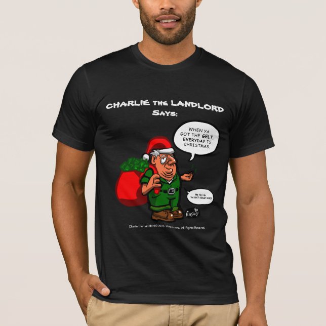 Charlie hyresvärden tee (Framsida)