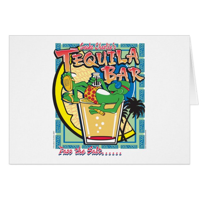 CHARLIE-in-SHOT Hälsningskort (Framsidan Horizontal)