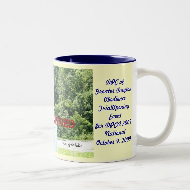 Charlie.jump.40inch DPC-ofGreater DaytonObedie… Två-Tonad Mugg (Höger)