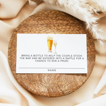CHARLIE Lagrar, Pub Flaska Raffle Biljett