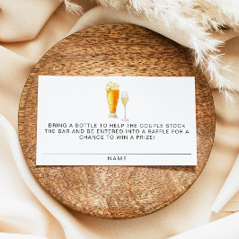 CHARLIE Lagrar, Pub Flaska Raffle Biljett