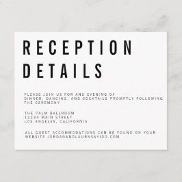 Charlie Minimalistisk Enclosure-kort Tilläggskort