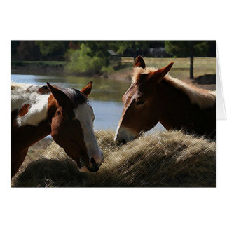 Charlie Mule och Dulce Maria Hälsningskort