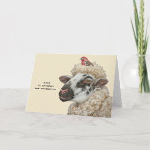 Charlie och Beatrice vänskap Card Kort