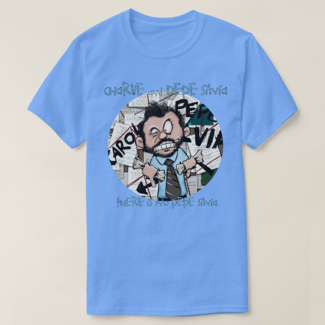 Charlie och Pepe Silvia T Shirt (Design framsida)