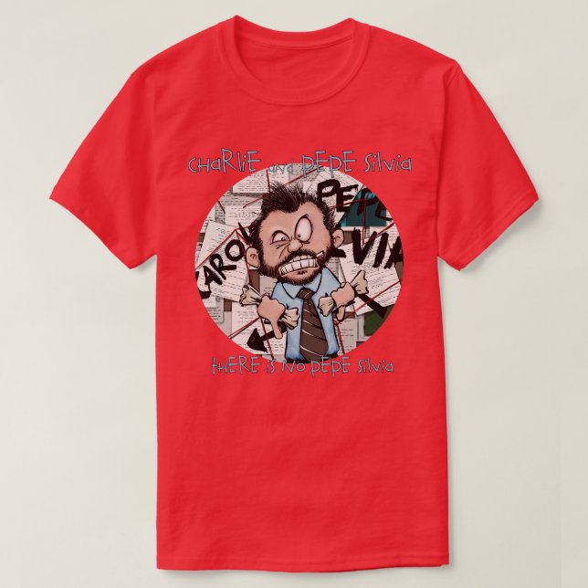 Charlie och Pepe Silvia T Shirt (Design framsida)
