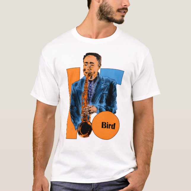 Charlie Parker T Shirt (Framsida)