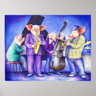 Charlie Porker och hans alla Sties Poster