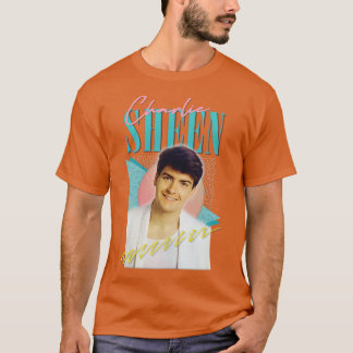 Charlie Sheen 80s Aesthetic T Shirt