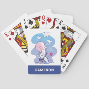 Charlie & Snoopy Hug-spelkort Casinokort