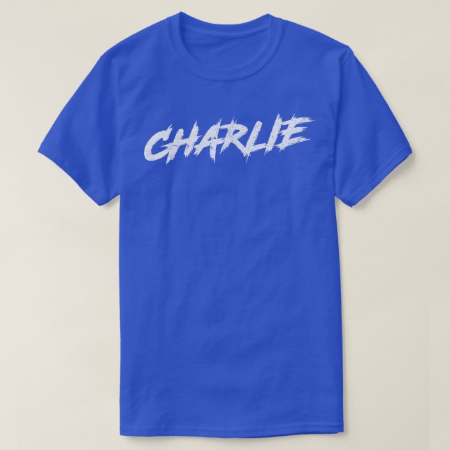 Charlie T Shirt (Design framsida)