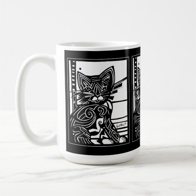 Charlie the Cat Kaffemugg (Vänster)