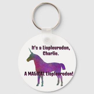 charlie unicorn keychain nyckelring