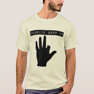 Charlie växte upp tee