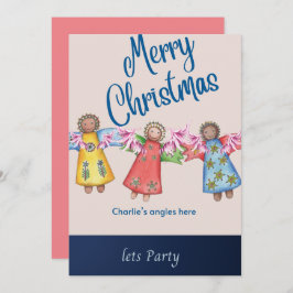 Charlie's Angles-julkort Julkort