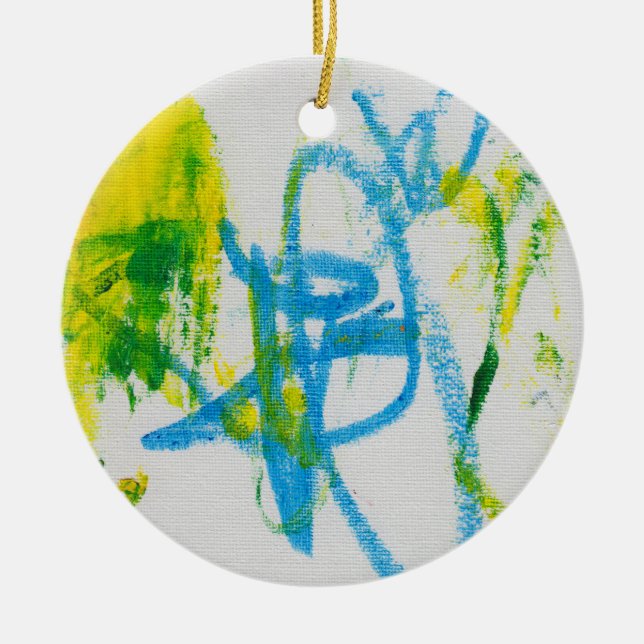 Charlies enorma prydnad julgransprydnad keramik (Framsidan)