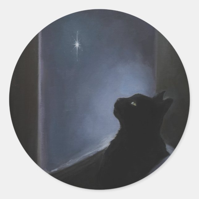 Charlie's jul Spirit Runt Klistermärke (Framsida)