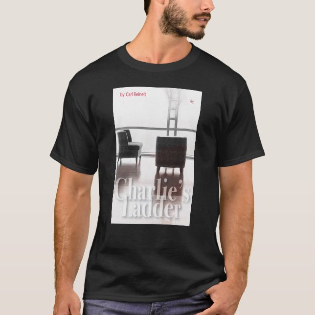 Charlie's Ladder Bok T-Shirt (Framsida)
