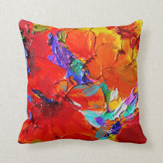 "Charlits blom-" dekorativ kudde av Susi Franco