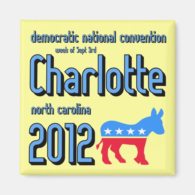 Charlotte 2012 magnet (Framsidan)