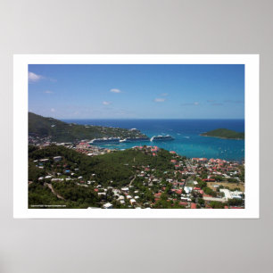 Charlotte Amalie Harbour Poster
