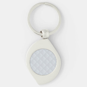 Charlotte baby med hjärtfelPrincess Blått-Kvadre Swirl Silverfärgad Nyckelring