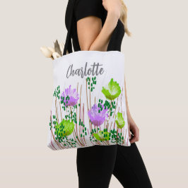 Charlotte Blommig Monogram Tygkasse