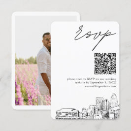 Charlotte Bröllop OSA QR Code Small Tilläggskort