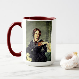 Charlotte Bronte Kaffe Mugg
