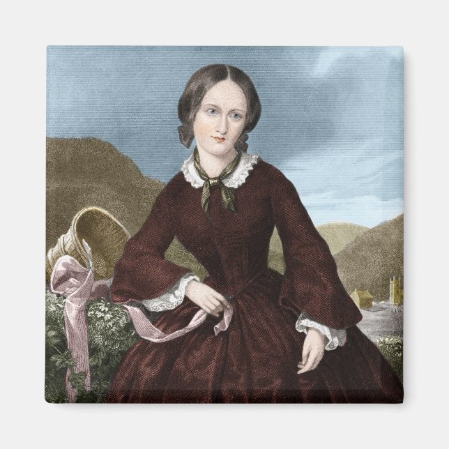 Charlotte Bronte Magnet (Framsidan)