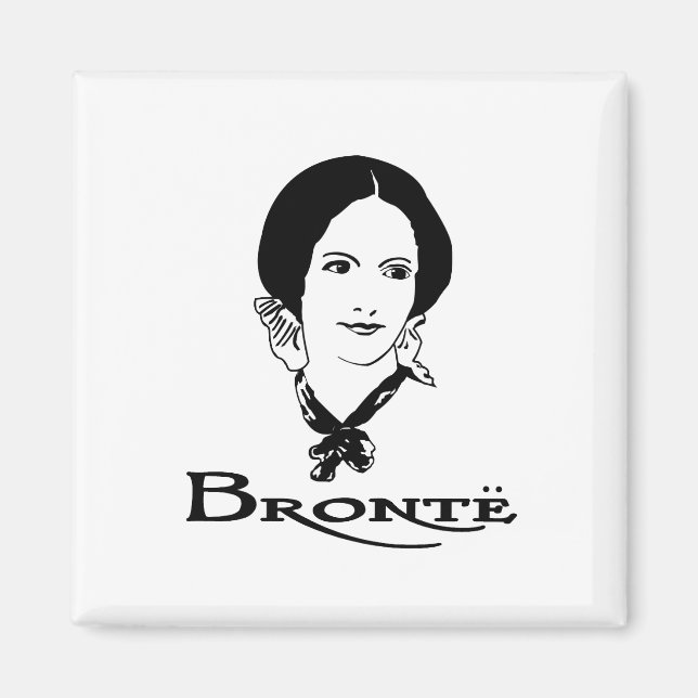 Charlotte Bronte Magnet (Framsidan)