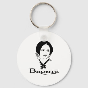 Charlotte Bronte Nyckelring