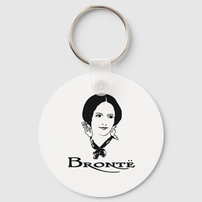 Charlotte Bronte Nyckelring (Framsida)