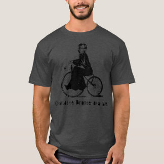 Charlotte Bronte på en cykel Charlotte Bronte T Shirt