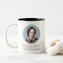 Charlotte Bronte Porträtt och Quote