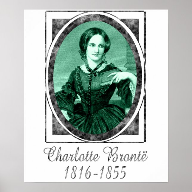 Charlotte Brontë Poster (Framsidan)