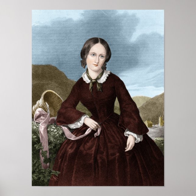 Charlotte Bronte Poster (Framsidan)