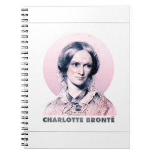 Charlotte Bronte Rosa Richmond Painting Porträtt Anteckningsbok