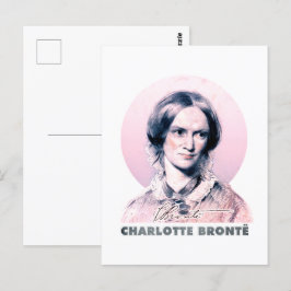 Charlotte Bronte Rosa Richmond Painting Porträtt Vykort