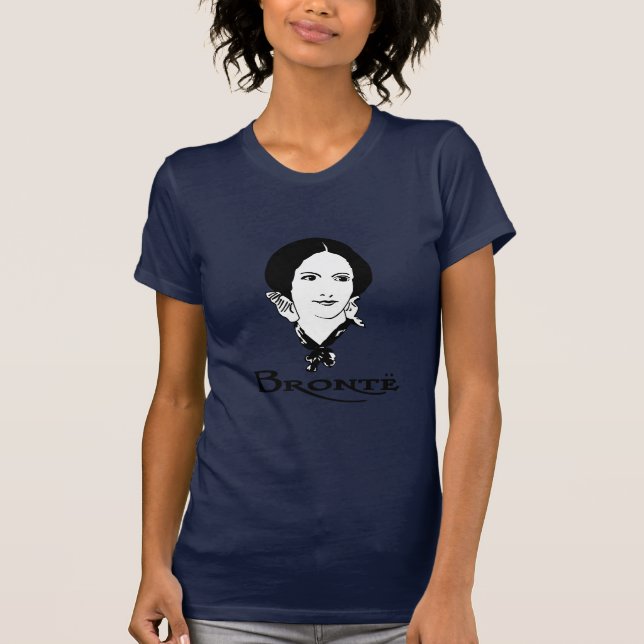 Charlotte Bronte T Shirt (Framsida)
