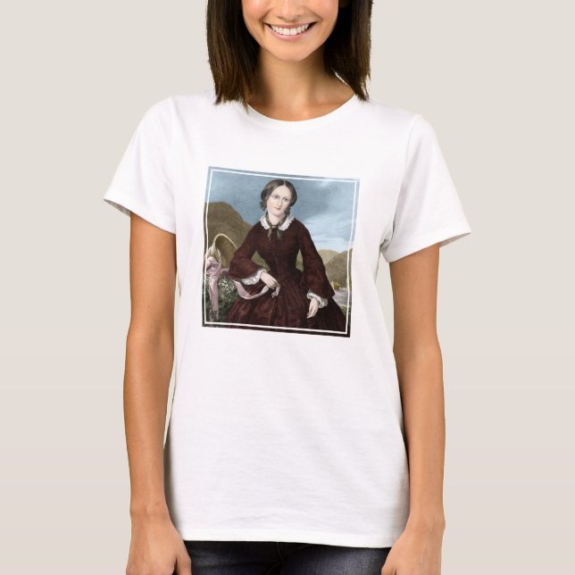 Charlotte Bronte T Shirt (Framsida)