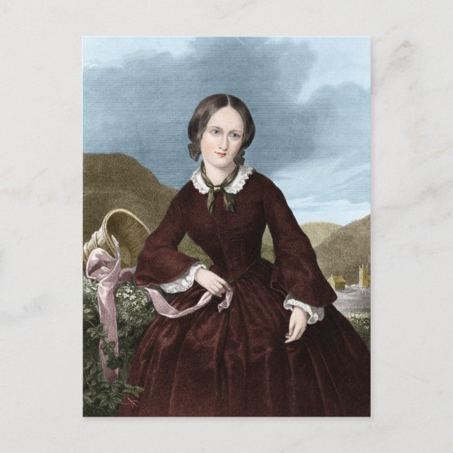 Charlotte Bronte Vykort (Framsida)