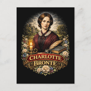 Charlotte Brontë Vykort