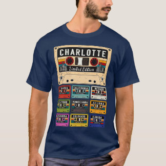 Charlotte City retro T Shirt